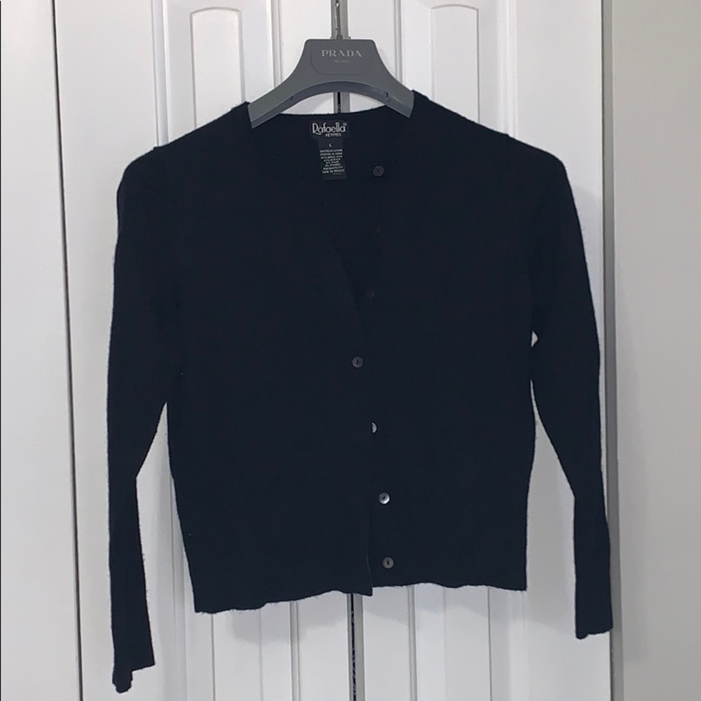 Rafaella Petites Long Sleeve Cardigan